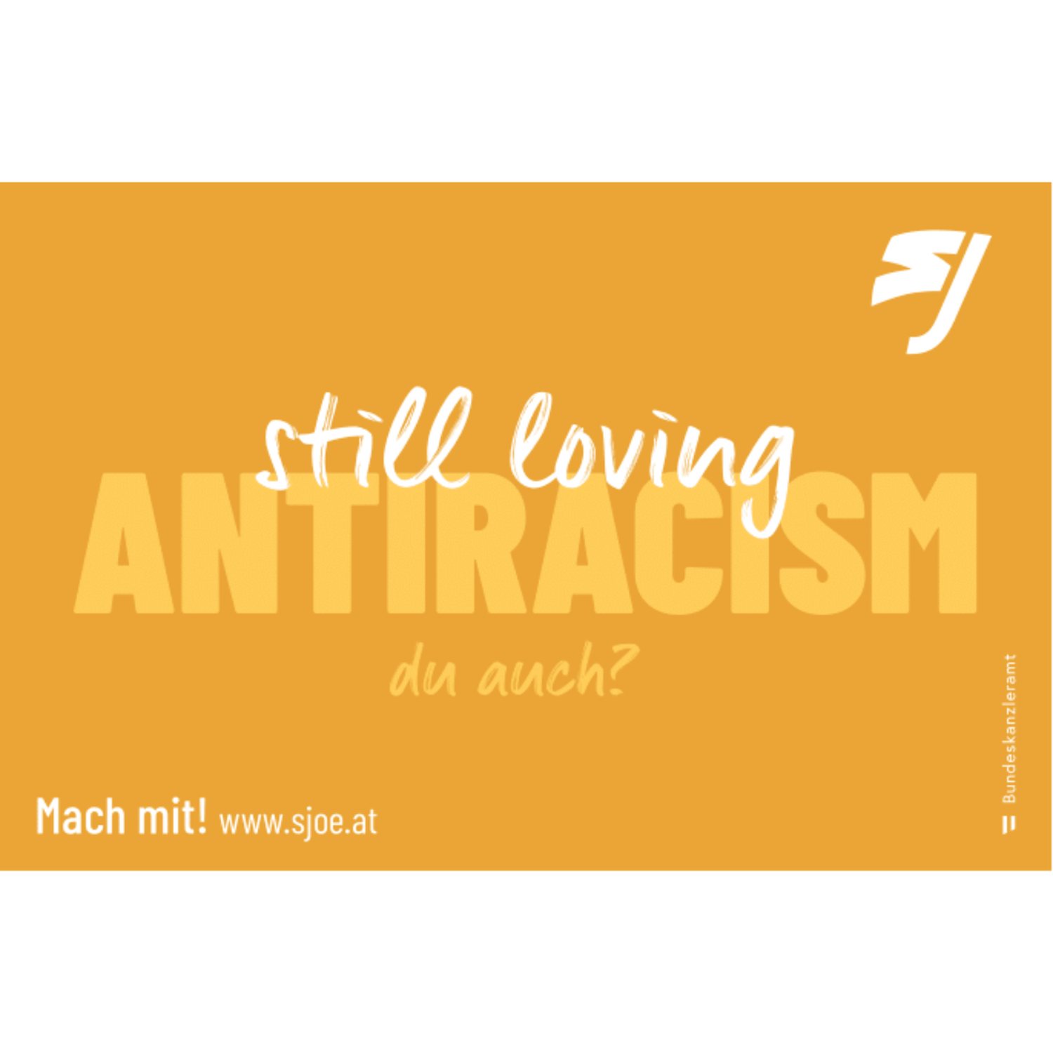 "Still loving Antiracism"-Sticker