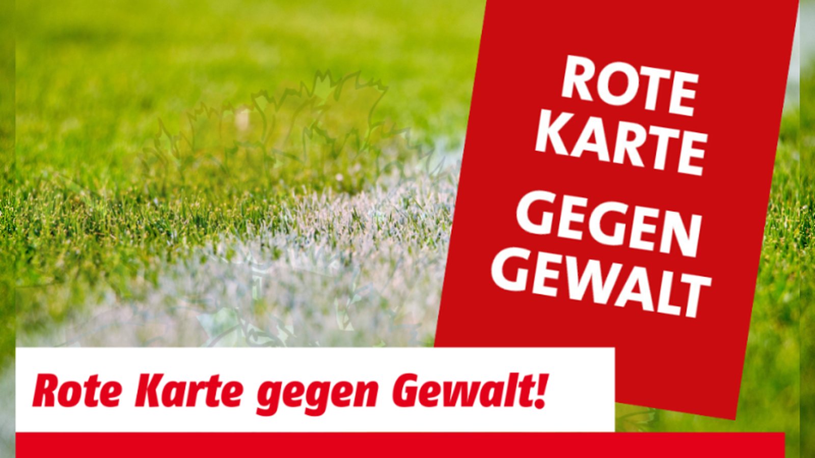 Rote Karte gegen Gewalt