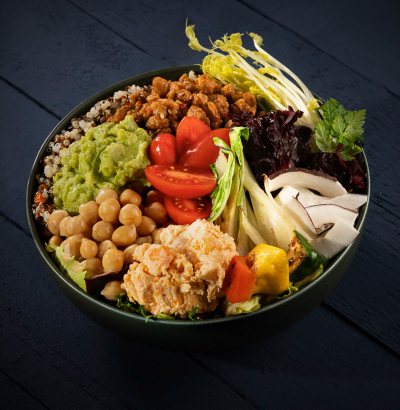 coconut teriyaki bowl