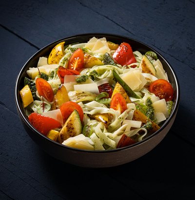 pesto noodle bowl