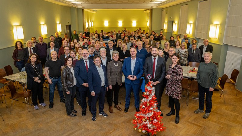 Gruppenfoto mit Babler, 
c: SPÖ Meidling